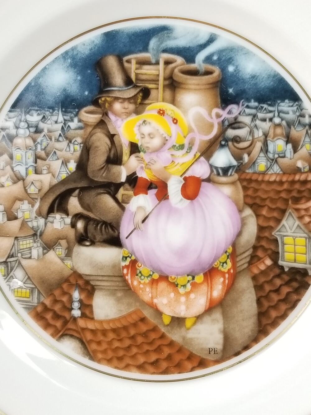 Royal Copenhagen Wall Decor Plate 7 1/2" Hans Christian Andersen 1975 Porcelain
